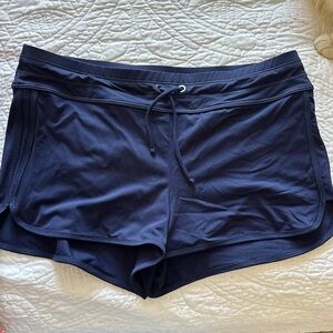 Athleta Dark Blue Women's Swim Shorts